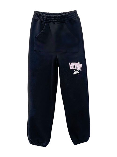 Pantalone tuta bambina con scritta logo ANIYE BY | 031052110